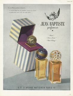 Jean Baptiste (Perfumes) 1947 Paréo, Vol à Voile, Nuit d'Orage
