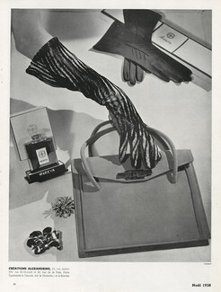 Alexandrine (Gloves) 1938 Handbag, Mareva Parfum