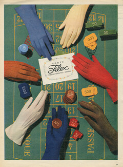 Filex (Gloves) 1956 Casino, Gambling