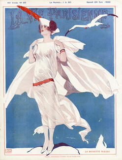 Georges Léonnec 1922 La Mouette Rieuse, La Vie Parisienne cover