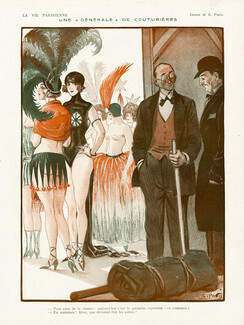 Georges Pavis 1922 Une Générale de Couturières, Music-Hall Costumes