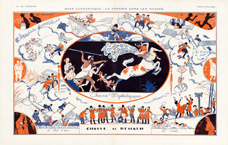 Pierre Lissac 1922 La Vènerie dans les Nuages, Hunting Through The Ages, Centaure
