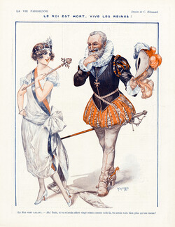 Hérouard 1922 Le Roi est Mort, Vive les Reines, Renaissance Costumes