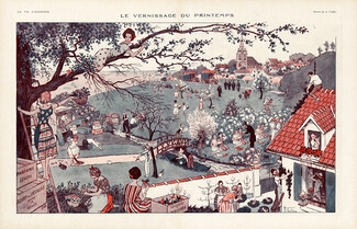 Armand Vallée 1922 Le Vernissage du Printemps, Spring