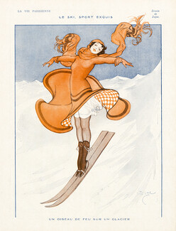 Zajac 1922 Le Ski Sport Exquis, Wind Dress Up