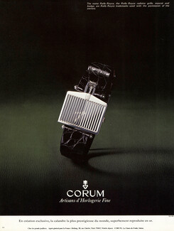 Corum 1977 Rolls-Royce Radiator Grille Watch, Calandre