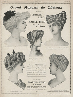 Marius Heng (Hairstyle) 1907 Wig
