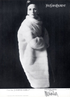Yves Saint Laurent (Fur Coat) 1964 Maximilian, Photo Kublin
