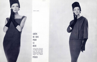 Pierre Cardin (Couture) 1960 Photo Georges Saad, Abraham
