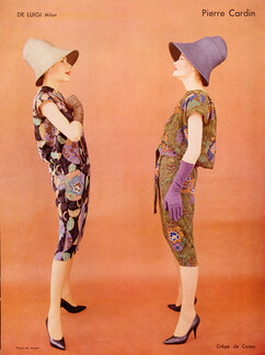 Pierre Cardin (Couture) 1960 Photo Roland de Vassal