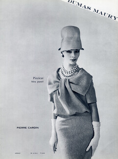 Pierre Cardin 1960 Photo Guy Arsac, Dumas & Maury