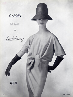 Pierre Cardin (Couture) 1960 Photo Seeberger, Labbey