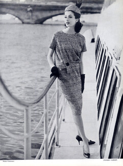 Pierre Cardin (Couture) 1960 Photo Puhlmann