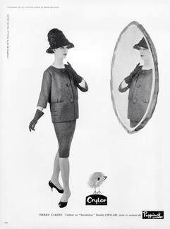 Pierre Cardin (Couture) 1960 Photo Seeberger