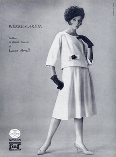 Pierre Cardin 1960 Photo J.L Guégan, Lucien Morelle (Fabric)