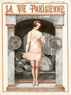 Hérouard 1924 Distributeur Automatique, La Vie Parisienne cover