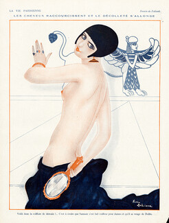Sacha Zaliouk 1924 New Hairstyle Flapper, Mésopotamie