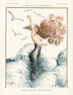 Gerbault 1924 Le Réveil d'Amphitrite, Mermaid