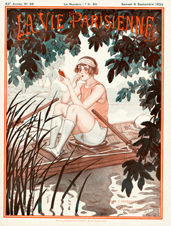 Georges Pavis 1924 Avant l'Abordage, La Vie Parisienne Cover