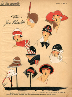 1922 Les Idées Nouvelles de la Mode - Très Parisien, Jane Blanchot
