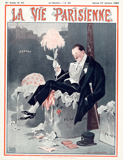 Léonnec 1923 Job à Montmartre, La Vie Parisienne Cover