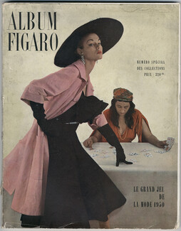 Album du Figaro 1950 N°23, Numéro Spécial des Collections, Christian Dior, Schiaparelli, Balenciaga