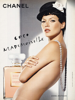 Chanel (Perfumes) 2005 Coco Mademoiselle, Kate Moss