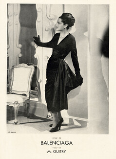 Balenciaga 1947 Tissu Guitry