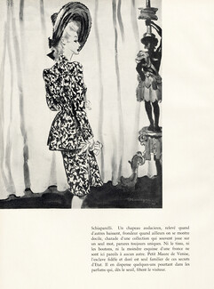 Schiaparelli 1943 Pierre Mourgue, Summer Suit