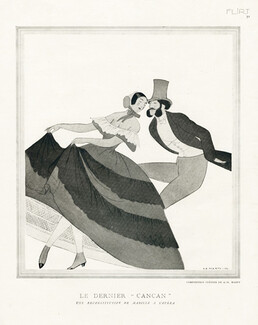 André Edouard Marty 1922 Le Dernier Cancan, The last Cancan Dance