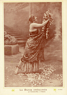 La Danse Embaumée 1912 Christiane Dix à l'Olympia, Photo Waléry