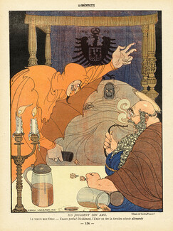 Gerda Wegener 1916 Devil and God, Gambling
