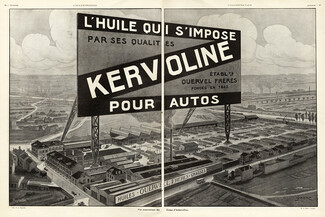 Kervoline 1924 Quervel Frères, Factory, J. Wanko