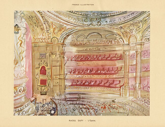 Raoul Dufy 1946 ''L'Opéra'' Opera house