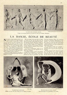La Danse, École de Beauté, 1930 - Ballet, Texte par Simone Mortane, 5 pages