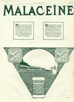 Malaceïne 1920 Horse Racing