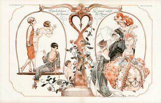 Hérouard 1925 Dans la balance des amours, Fashion Evolution