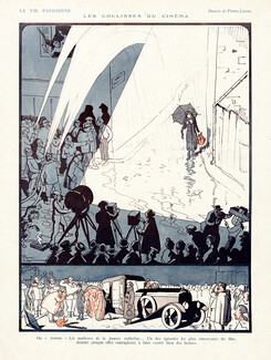 Pierre Lissac 1925 Les Coulisses Du Cinéma, Movie Making