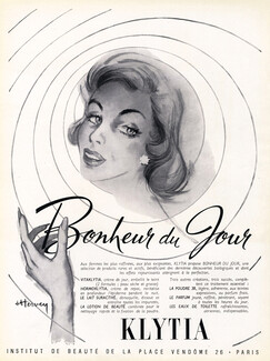 Klytia - Institut de Beauté (Cosmetics) 1952 Jean Hervey