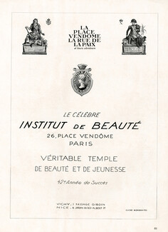 Klytia - Institut de Beauté (Cosmetics) 1937 Place Vendôme