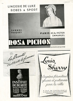 Rosa Pichon (lingerie) & Klytia (cosmetics) 1930
