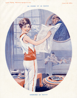 Maurice Millière 1929 La Femme Et Le Pantin, The Puppet
