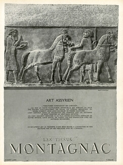 Montagnac 1938 Art Assyrien, Photo Giraudon