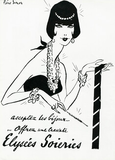 Elysées Soieries (Ties) 1960 Pierre Simon