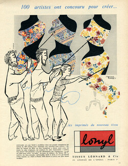 Leonard & Cie 1958 Jean Louis Rondet, Painting