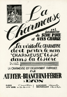 Atuyer Bianchini Férier 1913 "La Charmeuse"