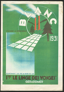 Le Linge des Vosges (Fabric) 1931 Catalogue, 12 pages