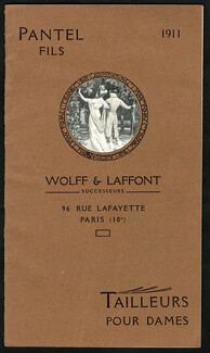Wolff & Laffont (Catalog Fashion) 1911 Women Suits, Blouses, 12 pages