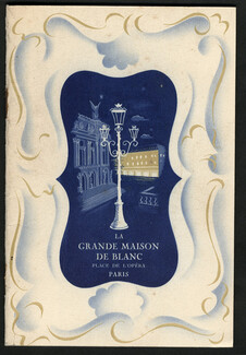 La Grande Maison de Blanc 1930s, Place de l'Opéra, Catalogue, 32 pages