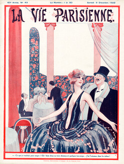 Vald'Es 1922 Elegant Parisienne, La Vie Parisienne